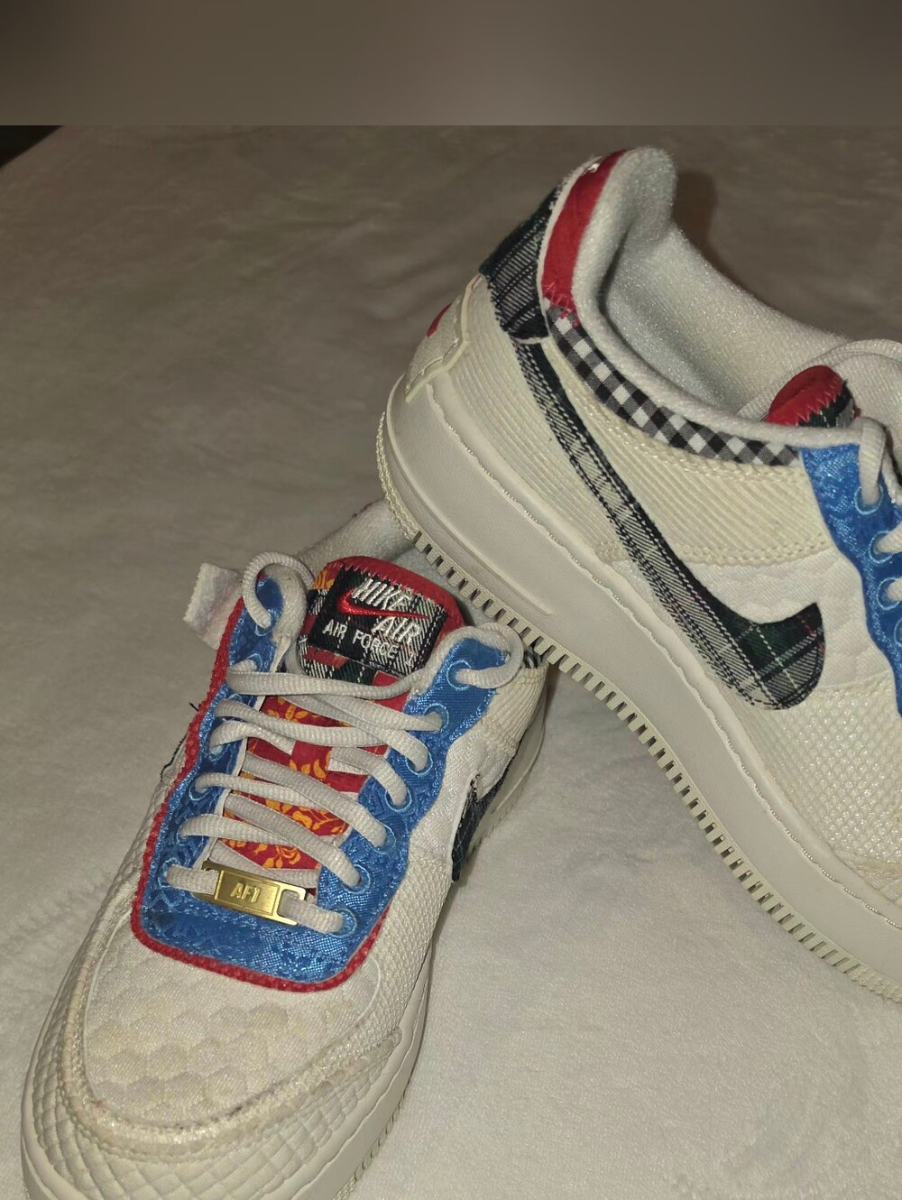 Nike Women's Air Force 1 Shadow 'Multi-Material' sneaker